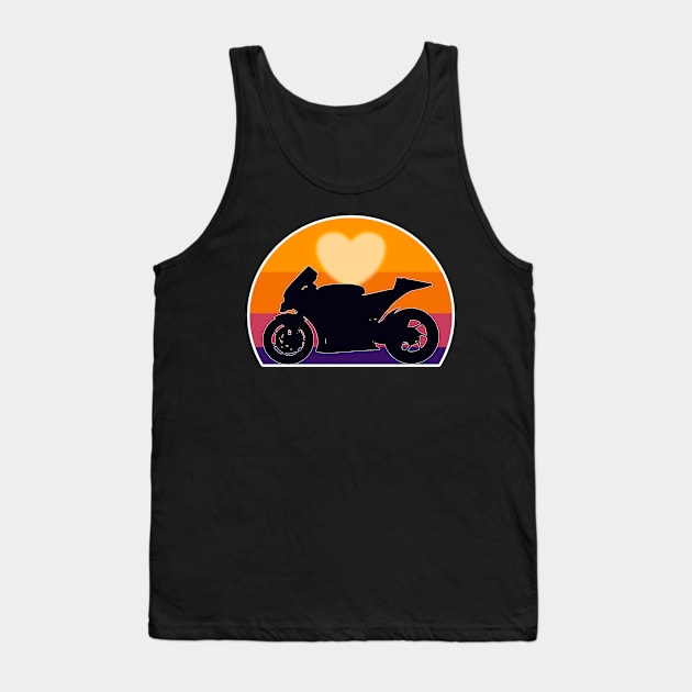 I love Motorbikes Tank Top by Worldengine